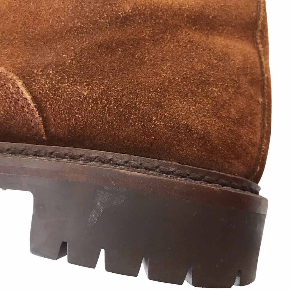 Vintage Ralph Lauren Polo Country Boots Brown Suede 90s‎ 9B - Picture 11 of 16